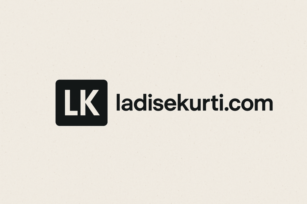 minimalist logo design for ladisekurti